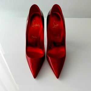 COPY - Christian Louboutin SO KATE Pumps 120mm Patent Psychic Size 38